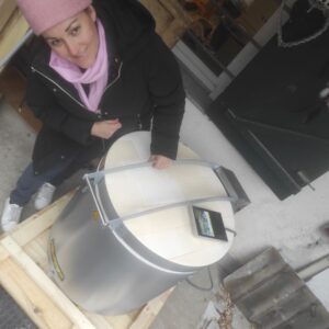 Megérkezett a kemencém